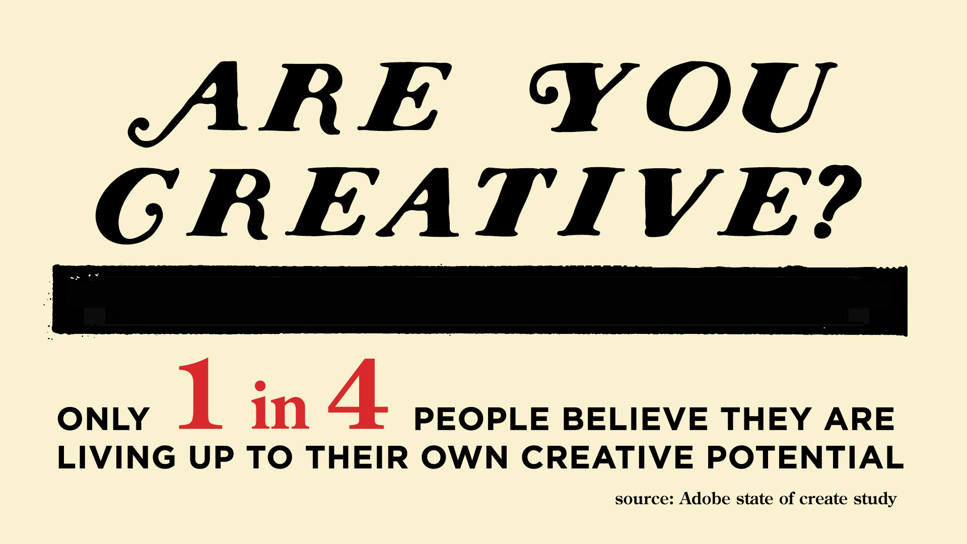 are you creative